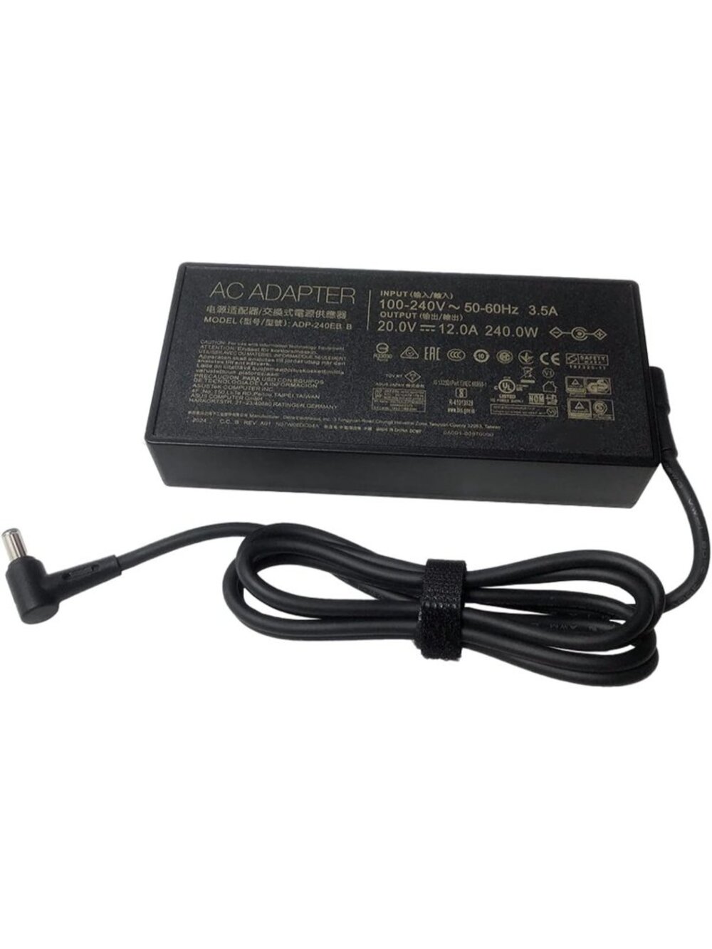 240W AC Adapter for ASUS ROG 15 GX550LXS RTX208 20V 12A Power Supply